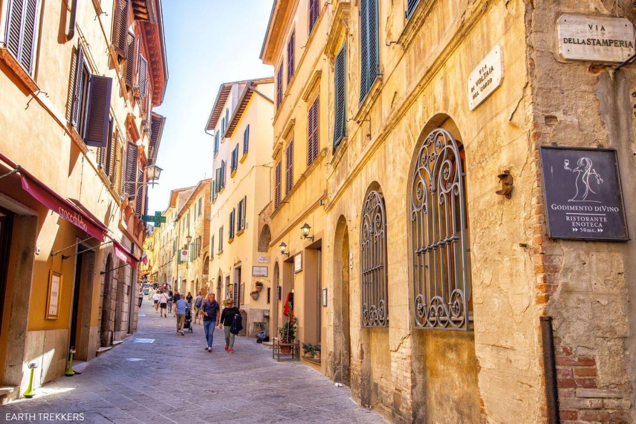 Il Palco Montepulciano, Vista Incredibile, 150Mt Da Piazza Grande Lejlighed Eksteriør billede