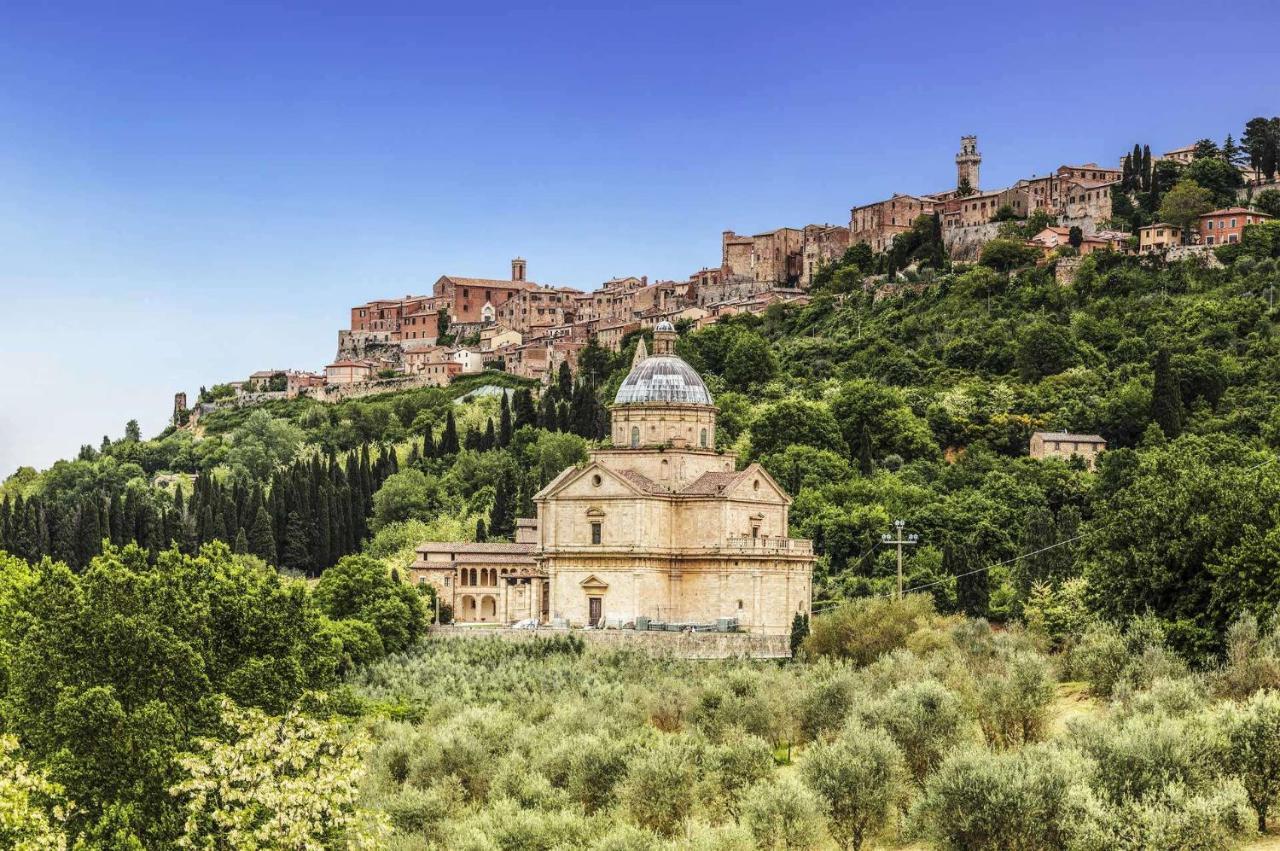Il Palco Montepulciano, Vista Incredibile, 150Mt Da Piazza Grande Lejlighed Eksteriør billede