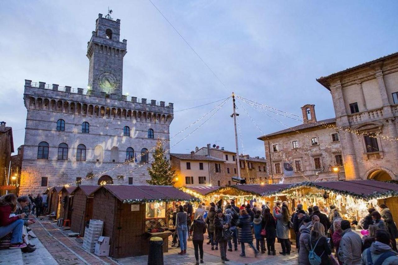 Il Palco Montepulciano, Vista Incredibile, 150Mt Da Piazza Grande Lejlighed Eksteriør billede