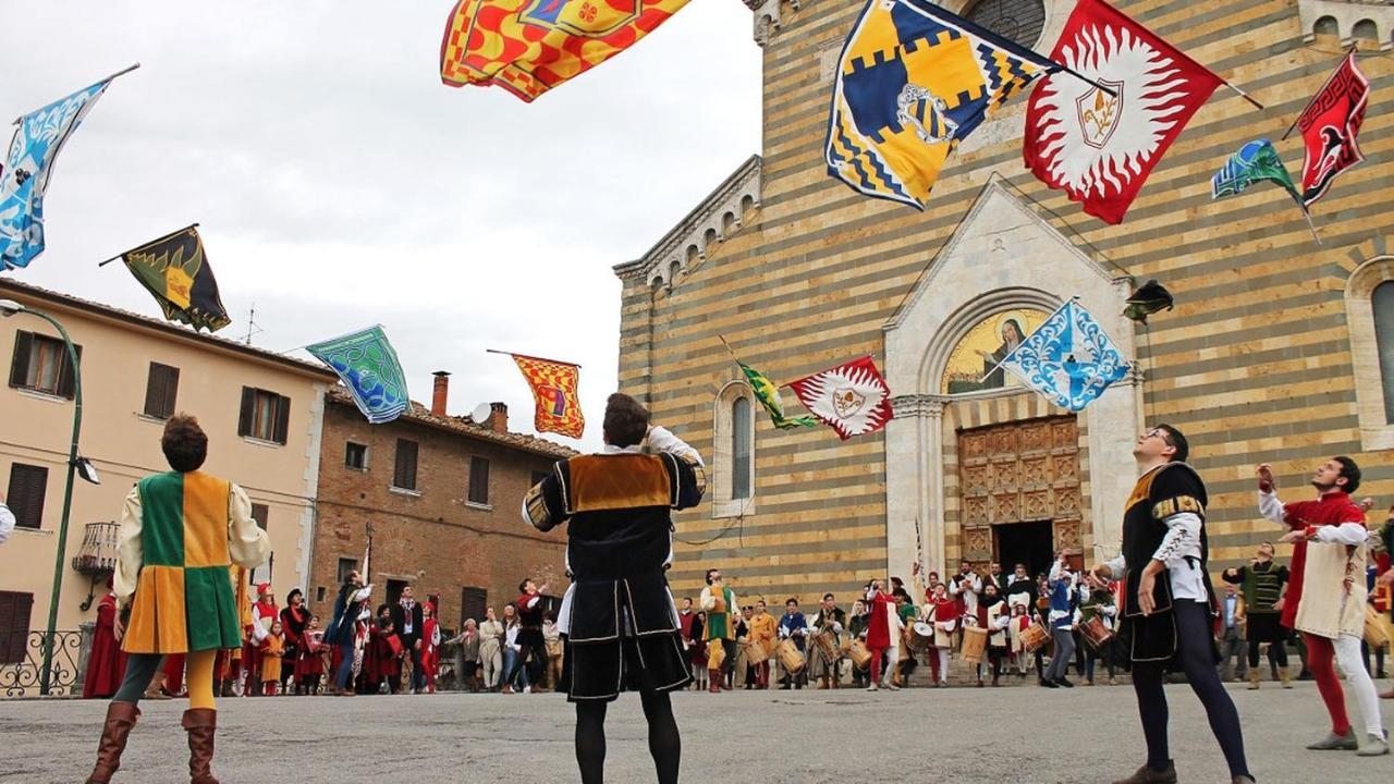 Il Palco Montepulciano, Vista Incredibile, 150Mt Da Piazza Grande Lejlighed Eksteriør billede